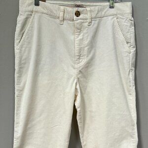 FAHERTY Endless cord pant ivory Size 30